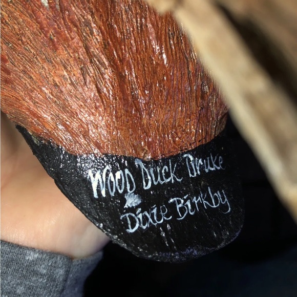 Whitetails unlimited wood duck sculpture - Picture 6 of 9